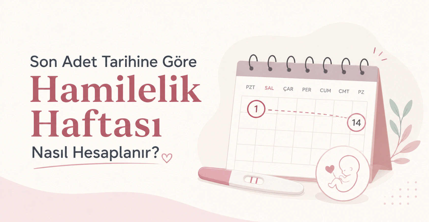 Son Adet Tarihine Göre Hamilelik Haftası Nasıl Hesaplanır?